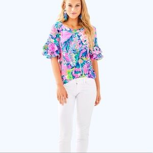 Lilly Pulitzer Tops - NWT Lilly Pulitzer lula top Lilly Pulitzer Tops - NWT Lilly Pulitzer lula top